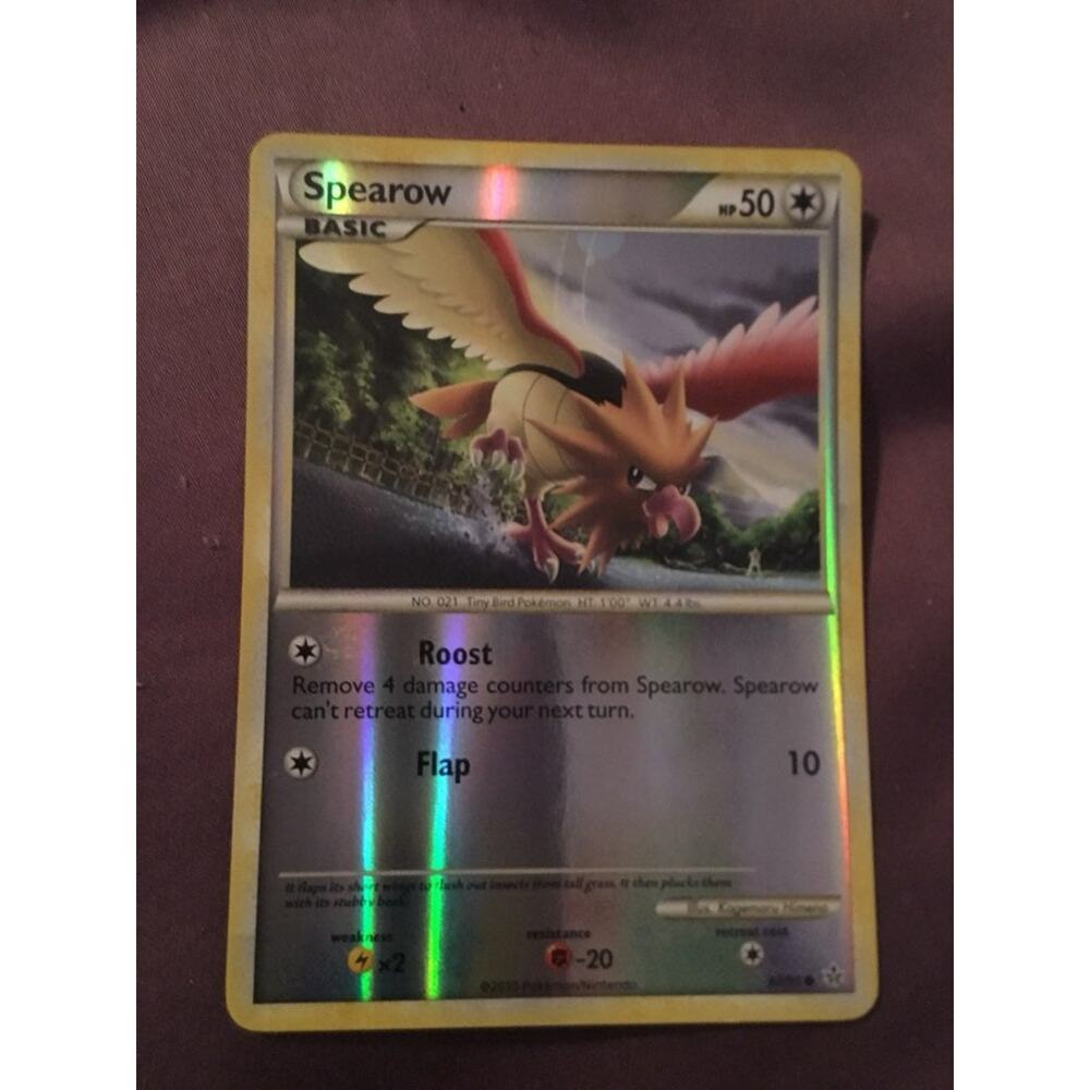 Spearrow Pokemon Card